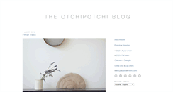 Desktop Screenshot of otchipotchi.com